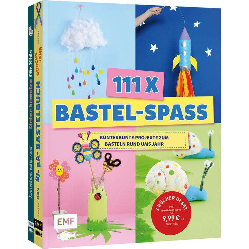 111 X Bastel-Spaß: 2 Bücher Im Bundle - Simone Wunschel, Lisa Vogel, Gebunden von EDITION,MICHAEL FISCHER