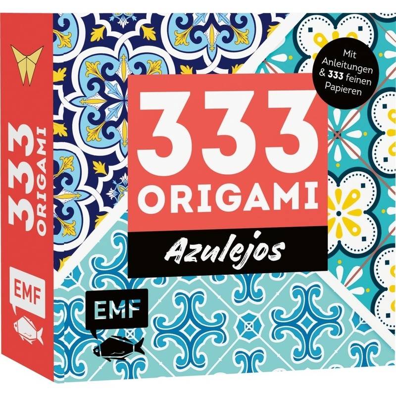 333 Origami - Azulejos: Zauberhafte Muster, Marokkanische Farbwelten, Kartoniert (TB) von EDITION,MICHAEL FISCHER