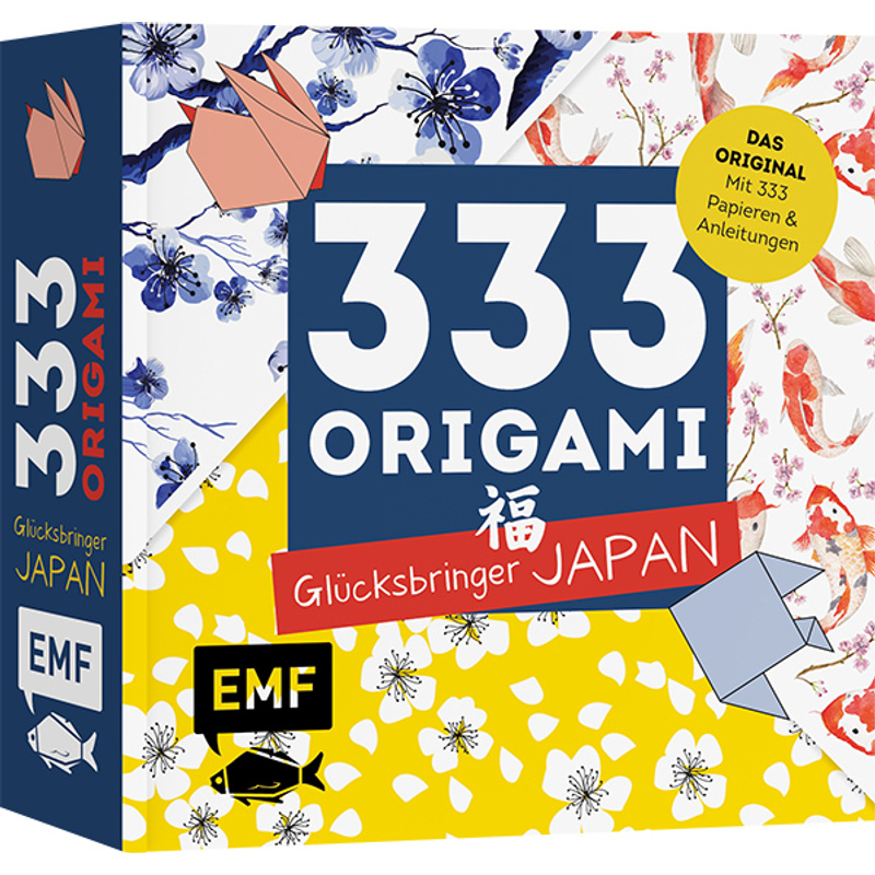 333 Origami - Glücksbringer Japan, Kartoniert (TB) von EDITION,MICHAEL FISCHER
