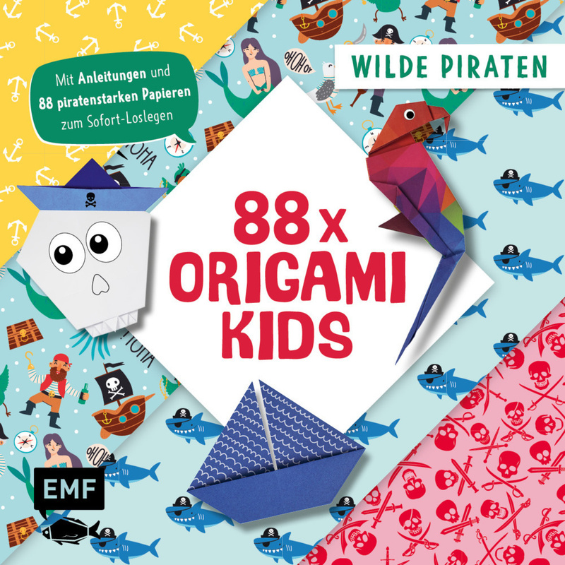 88 X Origami Kids - Wilde Piraten - Thade Precht, Kartoniert (TB) von EDITION,MICHAEL FISCHER