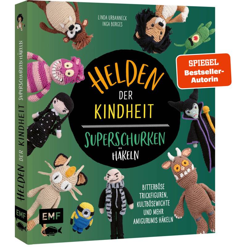 Helden Der Kindheit - Das Häkelbuch Der Superschurken - Linda Urbanneck, Inga Borges, Gebunden von EDITION,MICHAEL FISCHER
