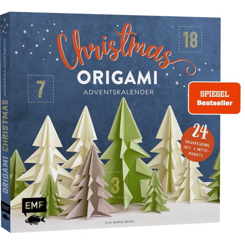 Mein Adventskalender-Buch: Origami Christmas - Eva Maria Berg, Gebunden von EDITION,MICHAEL FISCHER