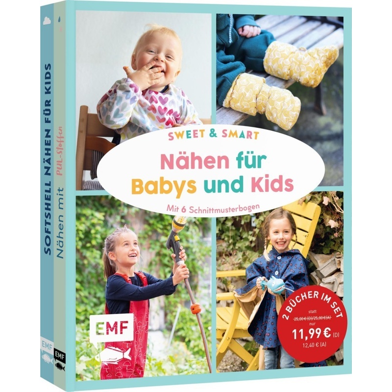 Sweet & Smart - Nähen Für Babys Und Kids - Leonie Bittrich, Julia Hennicke, Gebunden von EDITION,MICHAEL FISCHER