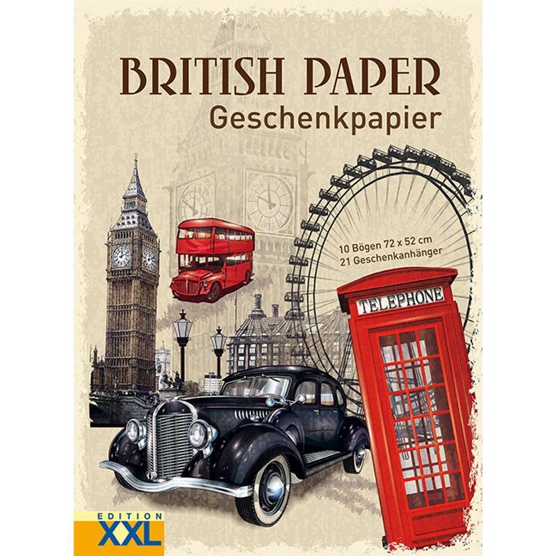British Paper - Geschenkpapier von EDITION XXL