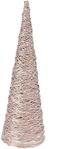 EDP Kegelförmiger Baum mit 20 LEDs, vergoldet, 40 cm, Gold EDP Kegelförmiger Baum mit 20 LEDs, vergoldet, 40 cm, Gold von EDP