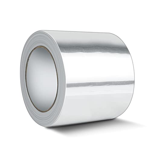 EDSRDRUS Strapazierfähiges Aluminium-Klebeband für reflektierende Leitungen, robust und langlebig, für HVAC, Heiß- und Kälte, Metallreparatur von EDSRDRUS