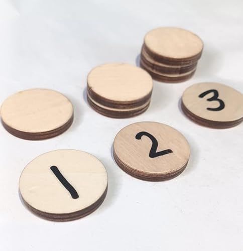 DIY Holzchips 30 Stück DIY Holzchips 30 Stück von EDUPLAY