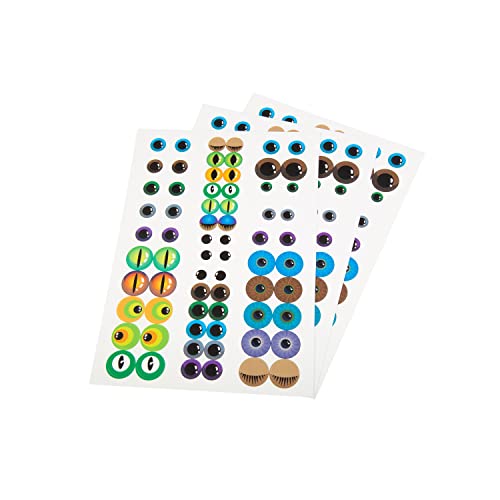 EDUPLAY Bunte Augensticker 204er Set EDUPLAY Bunte Augensticker 204er Set von EDUPLAY