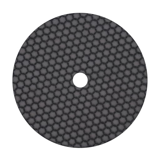 EDW Profi Diamant-Schleifpad für Trockenschliff, D = 230 mm, Körnung 50, Klettaufnahme, für Naturstein, Kunststein, Granit, Marmor, Glas, Keramik oder Fliesen von EDW