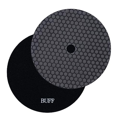 EDW Profi Diamant-Schleifpad für Trockenschliff, D = 230 mm, Körnung Polierer, Klettaufnahme, für Naturstein, Kunststein, Granit, Marmor, Glas, Keramik oder Fliesen EDW Profi Diamant-Schleifpad für Trockenschliff, D = 230 mm, Körnung Polierer, Klettaufnahme, für Naturstein, Kunststein, Granit, Marmor, Glas, Keramik oder Fliesen von EDW