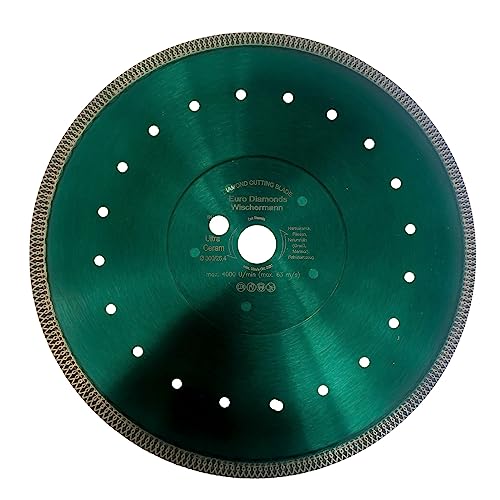 EDW Profi Diamant-Trennscheibe Keramik Super Ultra, 300 mm x 25,4 mm, Fliesentrennscheibe, zum Schneiden von Fliesen, Feinsteinzeug, Keramik, Naturstein, Granit, Marmor EDW Profi Diamant-Trennscheibe Keramik Super Ultra, 300 mm x 25,4 mm, Fliesentrennscheibe, zum Schneiden von Fliesen, Feinsteinzeug, Keramik, Naturstein, Granit, Marmor von EDW