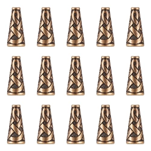 Elecrelive Abstandshalter aus Metall im tibetischen Stil, für Perlen, Quasten, Ohrringe, Anhänger, Halsketten, DIY, Schmuck, Handwerk, 20 Stück Elecrelive Abstandshalter aus Metall im tibetischen Stil, für Perlen, Quasten, Ohrringe, Anhänger, Halsketten, DIY, Schmuck, Handwerk, 20 Stück von EEE ELECRELIVE