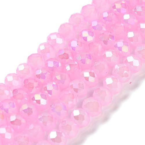 Elecrelive Glasperlen, 8 mm, Glasperlen, lose Perlen, Goldrute, Gelb, Regenbogen-Kristall, Großpackung für DIY-Armbänder, Halsketten, Ohrringe, Schlüsselanhänger, Zubehör, 20 Stränge Elecrelive Glasperlen, 8 mm, Glasperlen, lose Perlen, Goldrute, Gelb, Regenbogen-Kristall, Großpackung für DIY-Armbänder, Halsketten, Ohrringe, Schlüsselanhänger, Zubehör, 20 Stränge von EEE ELECRELIVE