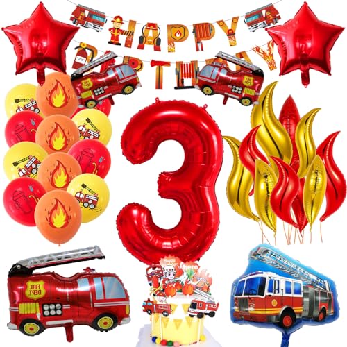 Feuerwehr Deko Kindergeburtstag, Feuerwehr Geburtstag Deko, Feuerwehr Geburtstag Deko 3 Jahre, Feuerwehr Geburtstag, Junge Kindergeburtstag Deko Feuerwehrmann Feuerwehr Deko Kindergeburtstag, Feuerwehr Geburtstag Deko, Feuerwehr Geburtstag Deko 3 Jahre, Feuerwehr Geburtstag, Junge Kindergeburtstag Deko Feuerwehrmann von EFEMIR
