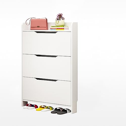 Schuhschrank Schuhregal Schmal,Shoe Cabinet,Schuhkommode,Platzsparend Schuh-Organizer,Schrank 13 cm Tief,Einfach und Modern,für kleine Räume,Flurschrank,Eingangsbereich,Wohnzimmer ( Color : Warm white Schuhschrank Schuhregal Schmal,Shoe Cabinet,Schuhkommode,Platzsparend Schuh-Organizer,Schrank 13 cm Tief,Einfach und Modern,für kleine Räume,Flurschrank,Eingangsbereich,Wohnzimmer ( Color : Warm white von EFLAL