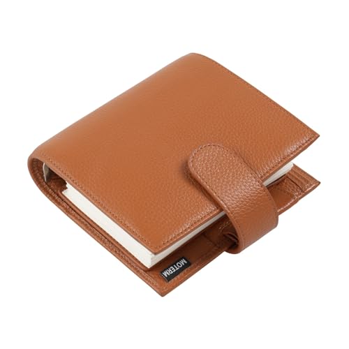 EFRJUWI Planer-Notizbuch im Taschenformat, Mini-Tagebuch-Organizer, Tagebuch-Notizblock(Pebbled Burnt Orange) von EFRJUWI