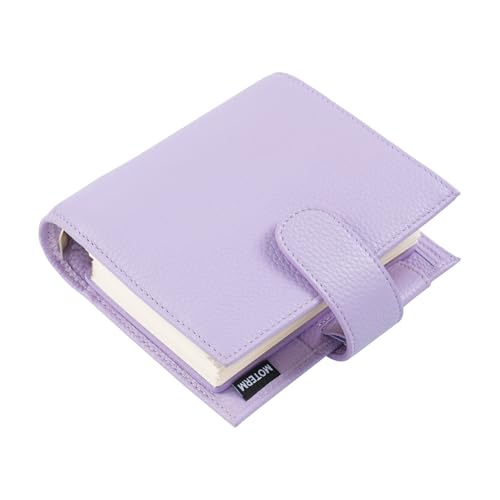 EFRJUWI Planer-Notizbuch im Taschenformat, Mini-Tagebuch-Organizer, Tagebuch-Notizblock(Pebbled Lavender) von EFRJUWI