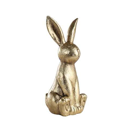 EGLO LIVING Osterdeko Hase Chilandy, Deko Figur Ostern Frühling, Frühlingsdeko Osterhase, Tischdeko elegant, Osterfigur aus Kunststein in Gold, 25,5 cm EGLO LIVING Osterdeko Hase Chilandy, Deko Figur Ostern Frühling, Frühlingsdeko Osterhase, Tischdeko elegant, Osterfigur aus Kunststein in Gold, 25,5 cm von EGLO LIVING