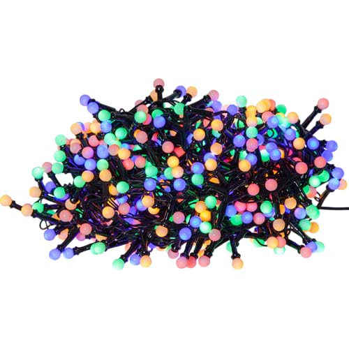 EGLO Lichterkette außen Berry Mini, Weihnachtsbeleuchtung Garten, LED Kette, Kunststoff in schwarz, Kunststoff in weiss IP44, bunt, 1400 cm EGLO Lichterkette außen Berry Mini, Weihnachtsbeleuchtung Garten, LED Kette, Kunststoff in schwarz, Kunststoff in weiss IP44, bunt, 1400 cm von EGLO