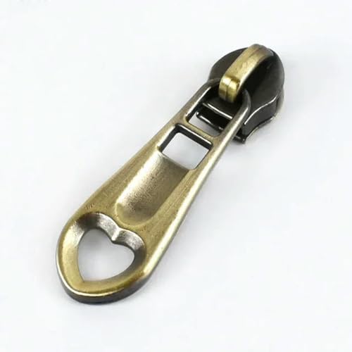 EGLUCK 5/10 Stück Bronze 5# Reißverschlussschieber für Nylon-Reißverschlüsse, Taschen, Kleidung, Reißverschlüsse, Ziehköpfe, Reparatursätze, DIY-Nähzubehör EGLUCK 5/10 Stück Bronze 5# Reißverschlussschieber für Nylon-Reißverschlüsse, Taschen, Kleidung, Reißverschlüsse, Ziehköpfe, Reparatursätze, DIY-Nähzubehör von EGLUCK