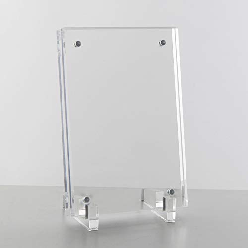 Magnet Bilderrahmen aus Acryl inkl. Füße– Aufstellbarer transparenter Acrylglas Fotorahmen– Praktischer Magnetverschluss – Schnelle und hochwertige Einfassung Ihrer Bilder – Portraits Magnet Bilderrahmen aus Acryl inkl. Füße– Aufstellbarer transparenter Acrylglas Fotorahmen– Praktischer Magnetverschluss – Schnelle und hochwertige Einfassung Ihrer Bilder – Portraits von EH Design