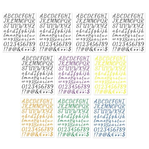 10 Blatt 1 Zoll Große Alphanumerische Aufkleber, Buchstabenaufkleber, Buchstaben Zum Aufkleben, Selbstklebende Buchstaben Selbstklebend, Einzelne Wandaufkleber Buchstaben 10 Blatt 1 Zoll Große Alphanumerische Aufkleber, Buchstabenaufkleber, Buchstaben Zum Aufkleben, Selbstklebende Buchstaben Selbstklebend, Einzelne Wandaufkleber Buchstaben von EHDWXVZM