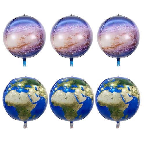 3 Stück Erdballons, 3 Stück Sternenhimmelballons, Partydekorationsballons, Weltfolienballons, Globusballons 3 Stück Erdballons, 3 Stück Sternenhimmelballons, Partydekorationsballons, Weltfolienballons, Globusballons von EHDWXVZM