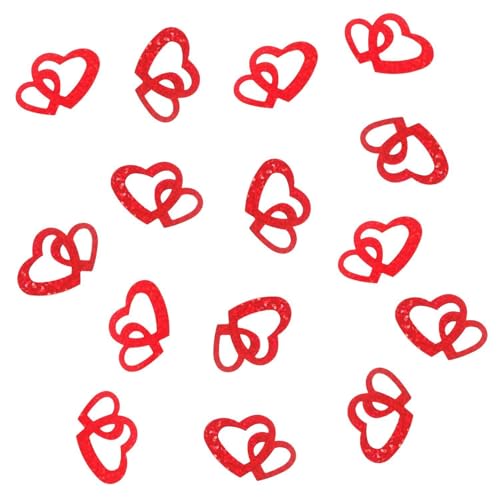 60 G Rotes Liebes-Konfetti, Doppelherz-Konfetti, Glänzendes Laser-Konfetti, Hochzeits-Wurf-Konfetti, Valentinstag-Dekoration, Hohles Liebes-Konfetti, Für Hochzeitsfeier 60 G Rotes Liebes-Konfetti, Doppelherz-Konfetti, Glänzendes Laser-Konfetti, Hochzeits-Wurf-Konfetti, Valentinstag-Dekoration, Hohles Liebes-Konfetti, Für Hochzeitsfeier von EHDWXVZM