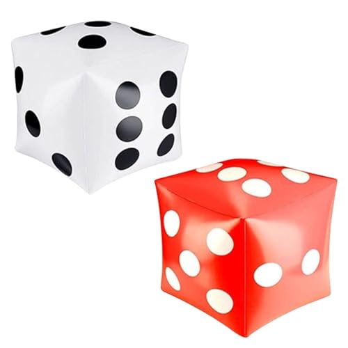 EHDWXVZM 2 Stücke Kreativer Aufblasbarer Würfel, Spielzubehör, Partyversorgungen, Interaktive Spielzeug Für Party, Spielequellen. EHDWXVZM 2 Stücke Kreativer Aufblasbarer Würfel, Spielzubehör, Partyversorgungen, Interaktive Spielzeug Für Party, Spielequellen. von EHDWXVZM