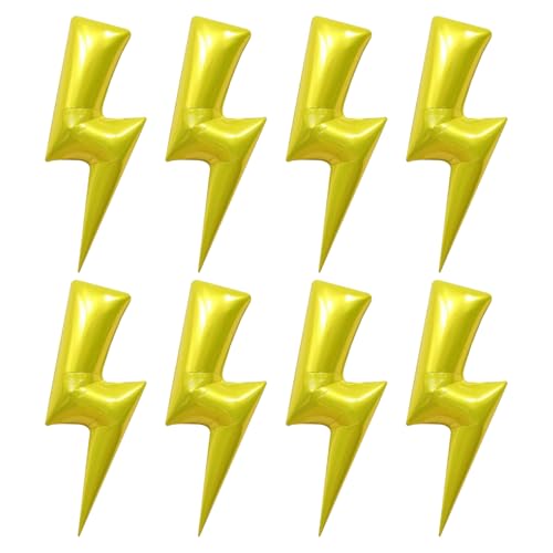 EHDWXVZM 8 Stücke Blitzballons, Elfenballons, Blitzformballons, Folienballons, Party -Karnevalsballons, Partydekorationen. von EHDWXVZM