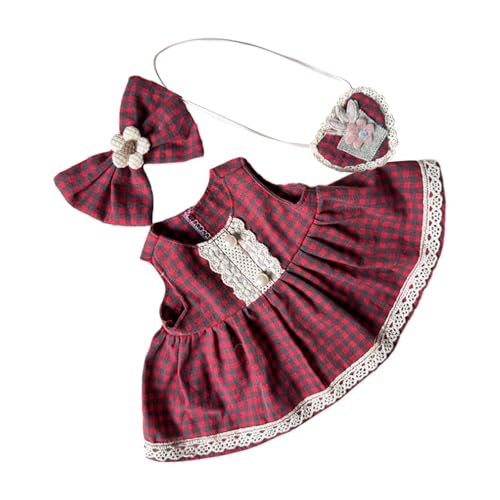 EHJRE 38 cm Puppe Kleidung Puppe Miniatur Kleid Foto Requisiten Ankleiden Bequeme Mode Kleid Ersatz Puppe Kleid, Style D EHJRE 38 cm Puppe Kleidung Puppe Miniatur Kleid Foto Requisiten Ankleiden Bequeme Mode Kleid Ersatz Puppe Kleid, Style D von EHJRE