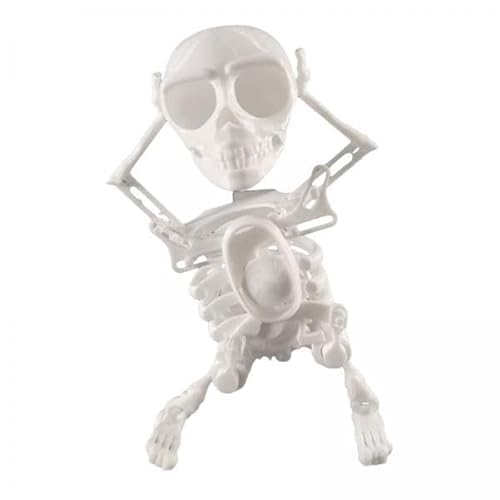 EHJRE 4X Tanzende Skelett Figur, Aufziehspielzeug, Lustige Tischdekoration, Kreatives Tanzendes Skelett Spielzeug für Kinder, Teenager, Party Spielzeug, HEI EHJRE 4X Tanzende Skelett Figur, Aufziehspielzeug, Lustige Tischdekoration, Kreatives Tanzendes Skelett Spielzeug für Kinder, Teenager, Party Spielzeug, HEI von EHJRE