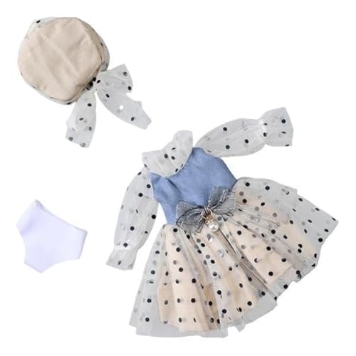 EHJRE 5X Mode 12in Puppe Kleid Kleidung Set 1/6 BJD Generation Puppe Zubehör Kinder Spielzeug von EHJRE