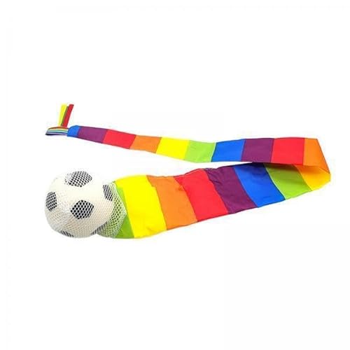 EHJRE 5X Regenbogenball mit Schwanz, Indoor Und Outdoor Spiele, Outdoor, Kreative Neuheit, Sensorisches Training, Spielplatzspielzeug für Wohnzimmer Au EHJRE 5X Regenbogenball mit Schwanz, Indoor Und Outdoor Spiele, Outdoor, Kreative Neuheit, Sensorisches Training, Spielplatzspielzeug für Wohnzimmer Au von EHJRE