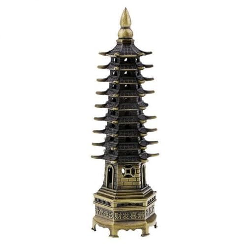 EHJRE Exquisites Handgefertigtes Pagodendekor Aus Bronze Aus China, 5 STK. von EHJRE
