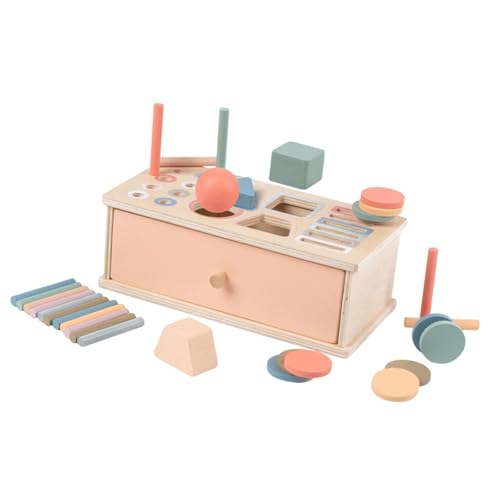 EHJRE Holzspielzeug für Kinder, Farbform Sortierbox zur Förderung der Hand-Auge-Koordination, 3 in 1 EHJRE Holzspielzeug für Kinder, Farbform Sortierbox zur Förderung der Hand-Auge-Koordination, 3 in 1 von EHJRE
