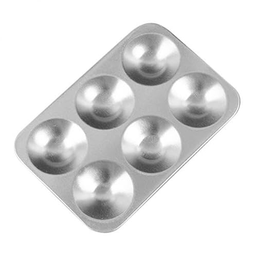 EHJRE Künstlerisches Mischpaletten Set für Maler – 6 Schlitze, 31 Zoll Durchmesser, Silber, 3 STK. EHJRE Künstlerisches Mischpaletten Set für Maler – 6 Schlitze, 31 Zoll Durchmesser, Silber, 3 STK. von EHJRE