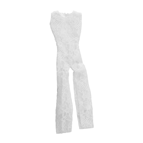 EHJRE Weibliche Figur Strumpfhosen Overall 1:6 Maßstab Outfit Puppen Kleidung Body für 12'' Frau Figur Puppe Zubehör Dress up, Weiß EHJRE Weibliche Figur Strumpfhosen Overall 1:6 Maßstab Outfit Puppen Kleidung Body für 12'' Frau Figur Puppe Zubehör Dress up, Weiß von EHJRE