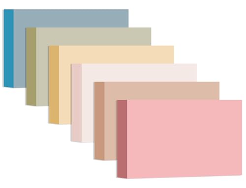 Farbiges Papier, 12,7 x 17,8 cm, 60 Blatt, schwer, blanko, 230 g/m², dicke Karteikarten für Drucker, Postkarten, Hochzeitskarten, Einladungskarten, doppelseitig von EHME EHME EHME