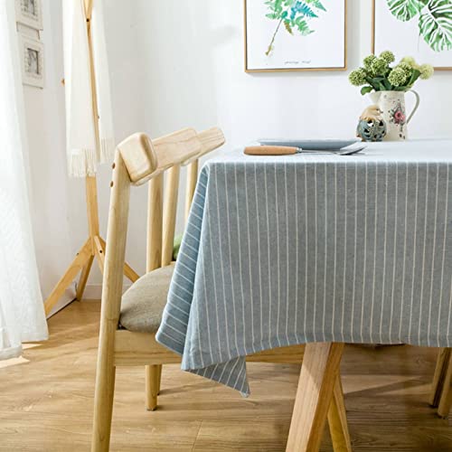 Moderne Tischdecken Mit Muster Tischtücher Party Reiner Farbstreifen Große Tischdecken Tischwäsche Italienisch Hellblau Tischschutz Dekoration 90X90Cm von EHOMERY