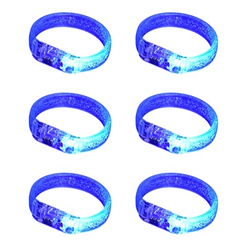 EHZBRCN Packung Mit 6 Leuchtenden Armbändern Für Kinderpartys Acryl LED Leuchten Armbänder Accessoire Festival Werbegeschenke Schmuck Schmuck EHZBRCN Packung Mit 6 Leuchtenden Armbändern Für Kinderpartys Acryl LED Leuchten Armbänder Accessoire Festival Werbegeschenke Schmuck Schmuck von EHZBRCN