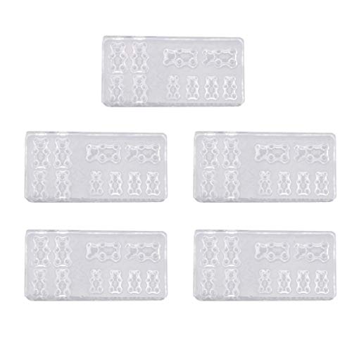 Nagelkunstform Epoxidharz Kleber Silikonform Dreidimensional Bear Dekorative Diamantaufkleber Nagelschmuck von EHZBRCN