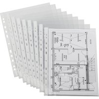 EICHNER Prospekthüllen DIN A4 glasklar glatt 0,10 mm, 100 St. von EICHNER