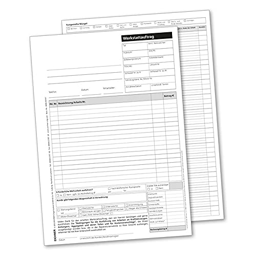 500x Werkstattkarten mit 21 Arbeitspositionen | Auftragskarten Werkstatt, Werkstattbedarf | Werkstattkarten Karteikarten 500x Werkstattkarten mit 21 Arbeitspositionen | Auftragskarten Werkstatt, Werkstattbedarf | Werkstattkarten Karteikarten von EICHNER