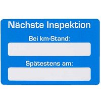 EICHNER Aufkleber Nächste Inspektion bei, blau/weiß, 250 St. von EICHNER