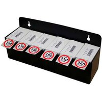 EICHNER Aufkleber-Set Geschwindigkeit, rot/weiß, 6x 100 St. von EICHNER