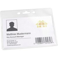 EICHNER Ausweishüllen transparent A7 quer, 200 St. von EICHNER