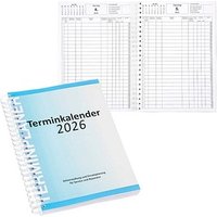 EICHNER Buchkalender Werkstatt-Termine 2026 blau, 1 St. von EICHNER