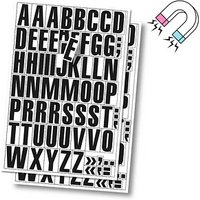 EICHNER Buchstaben A-Z Magnete weiß 22,5 x 32,5 cm, 2 Bogen von EICHNER