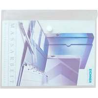 EICHNER Dokumententaschen DIN A5 quer transparent glatt, 5 St. von EICHNER